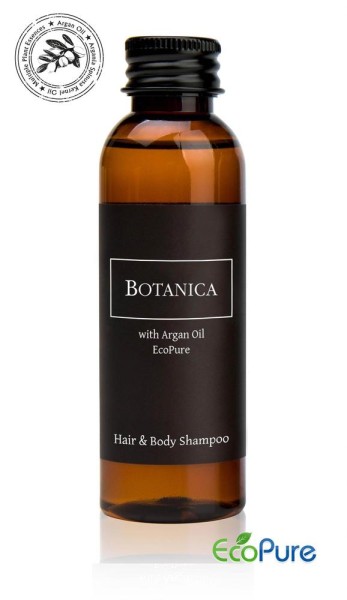 Botanica Hair & Body Shampoo in Bottle, 60 ml,