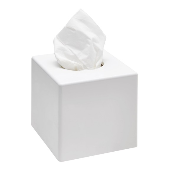 Kleenex Box Spender Quadratisch Weiß