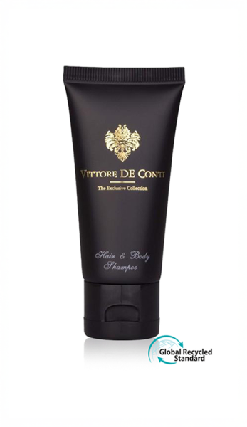 Haar- und Körpershampoo in der Tube, 40 ml, Vittore De Conti