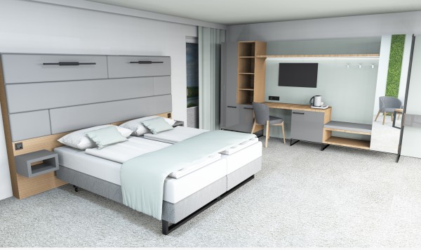 Smart Zimmer komplett cool grey